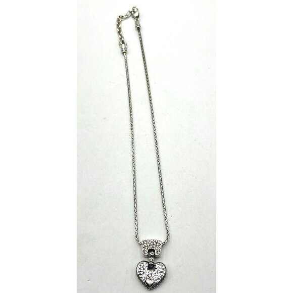 Brighton Reversible Heart Pendant Necklace - Picture 3 of 8